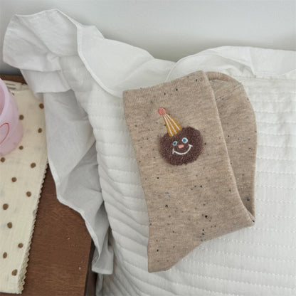 Rufia - Cartoon Bear Birthday Socks