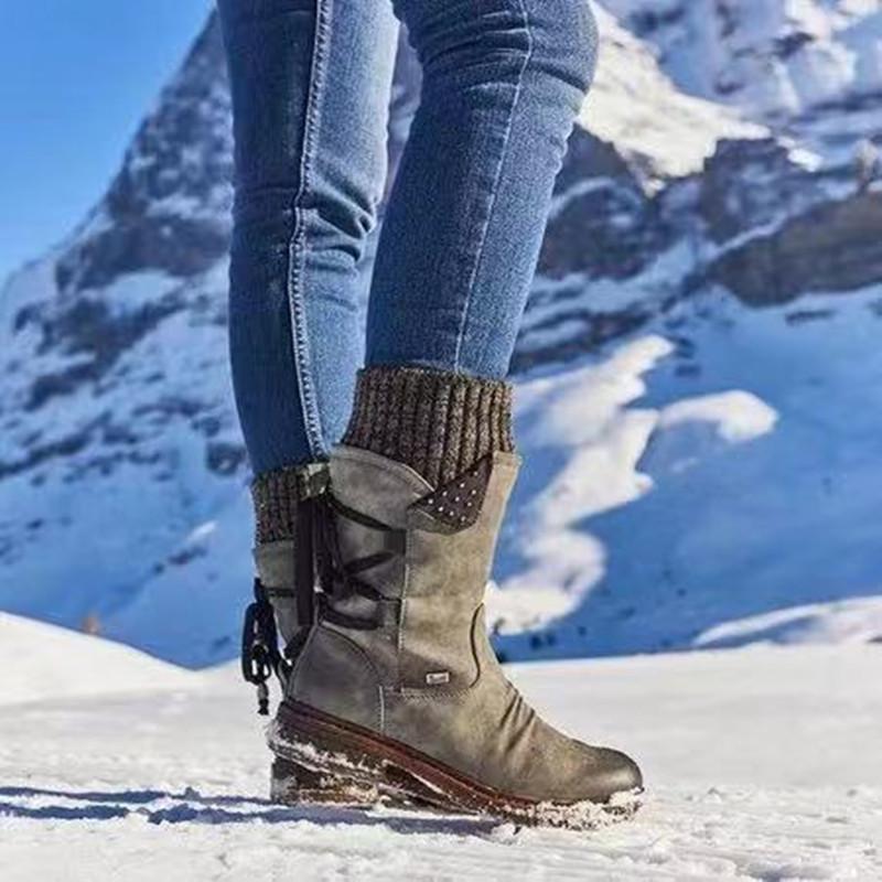 Clearance Boots New Women'S Boots Autumn And Winter Snow Boots Wool Martin Boots No Use Casual Women'S Shoes