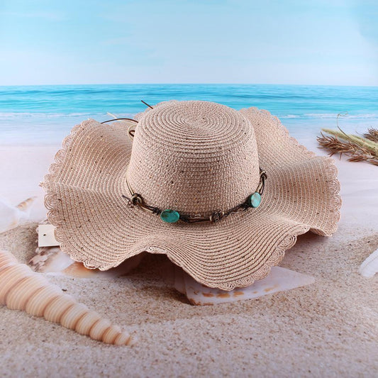New Spring And Summer Outdoor Sun Protection Big-Edge Sun Hat