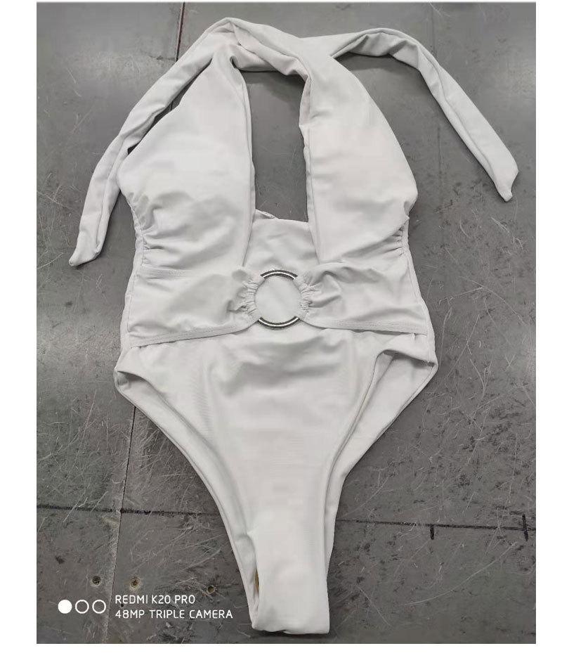Women'S New Solid One-Piece Sexy Swimsuit