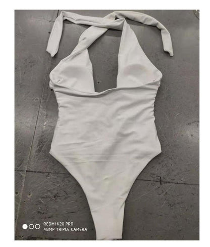 Women'S New Solid One-Piece Sexy Swimsuit