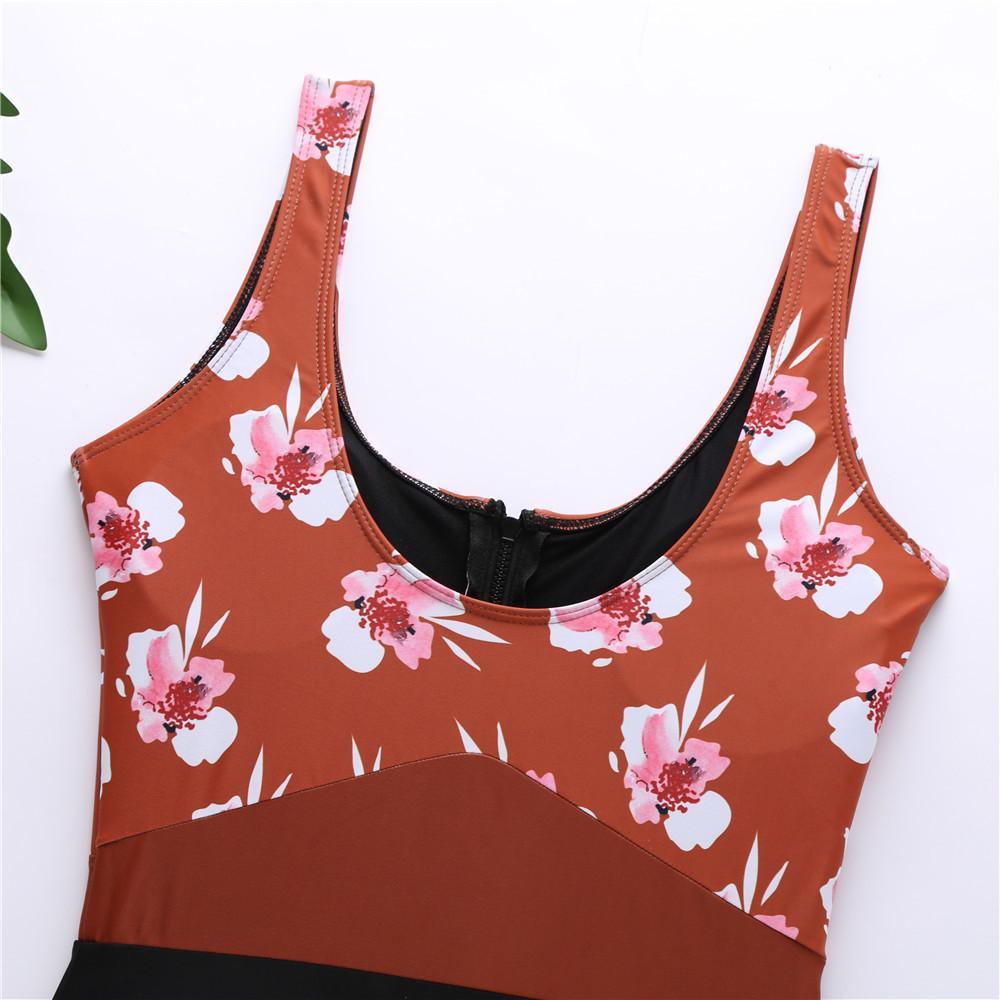 New One-Piece Sweet Girly Swimsuit