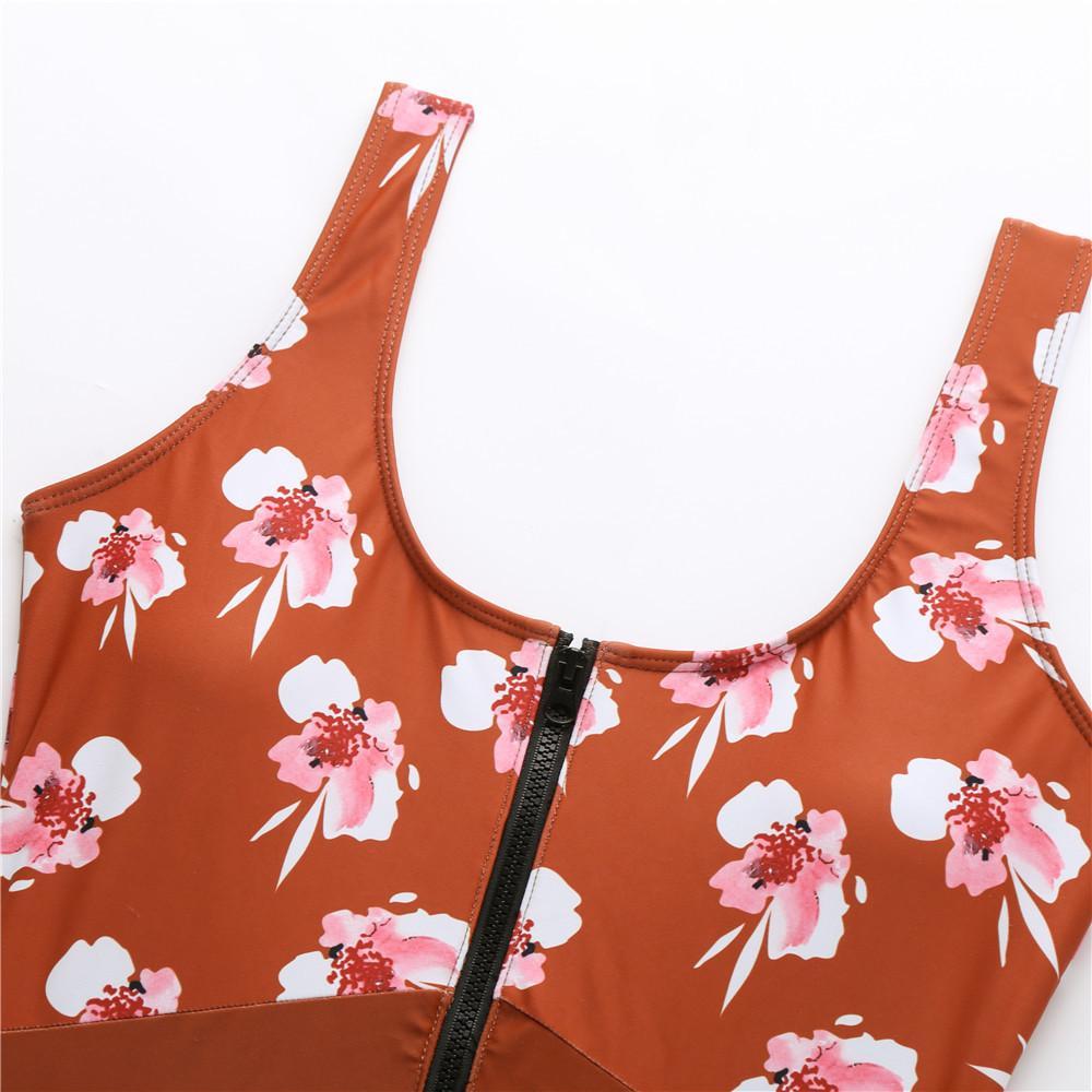 New One-Piece Sweet Girly Swimsuit
