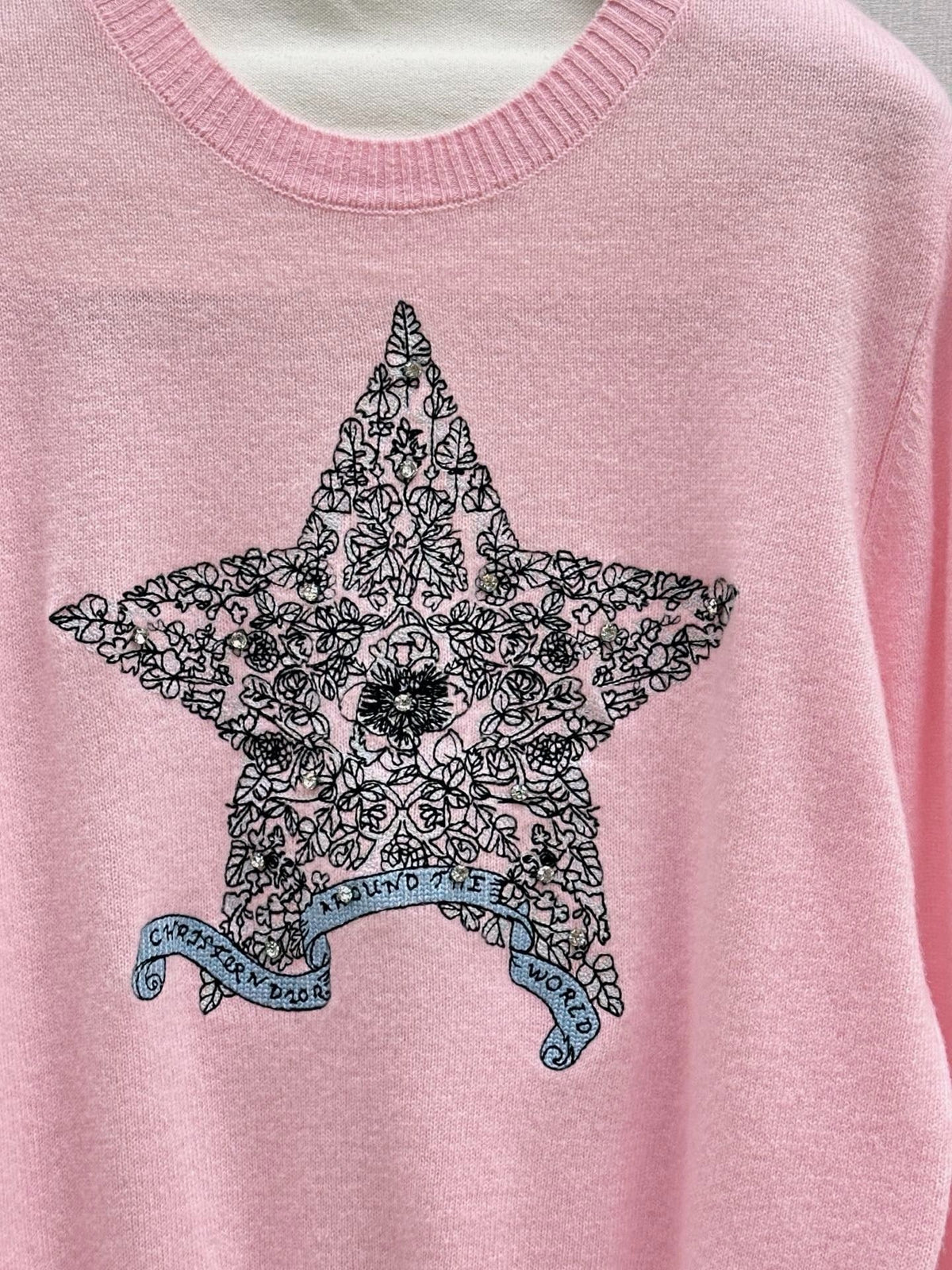 DIOR 25S EMBROIDERED SWEATER 615