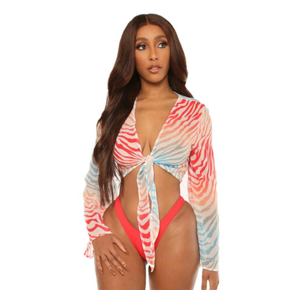 New Style Swimsuit Bikini Three-Piece Mesh Swimwear