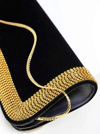 Gia Diamond Trimmed Handbag