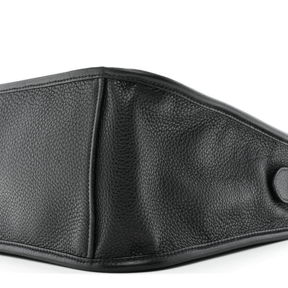 Vitello Daino Soft Hobo Messenger Bag Black