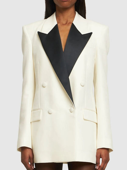 Elizabeth Coat In White