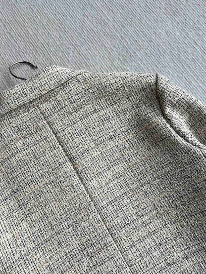 Celine 25 Coat Beige Polyester Cotton