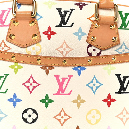 Monogram Multicolor Trouville White