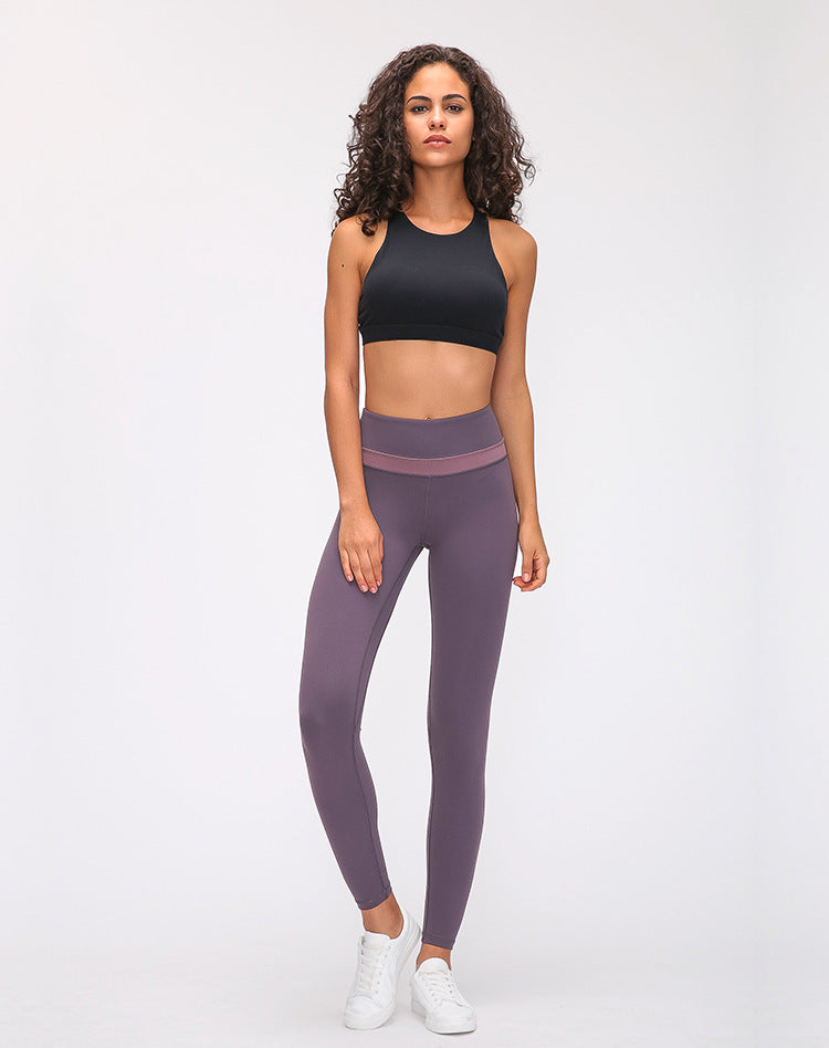 In Spring The New Sports Bra Women'S Cross-Beautiful Back Gathers And Runs Yoga Fitness Bra