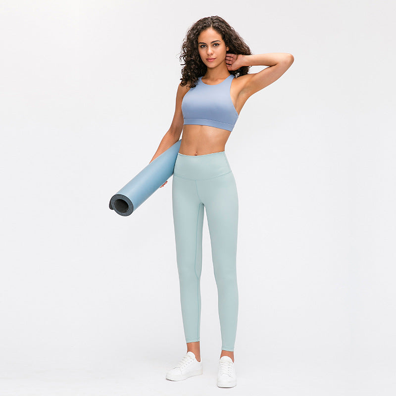 In Spring The New Sports Bra Women'S Cross-Beautiful Back Gathers And Runs Yoga Fitness Bra