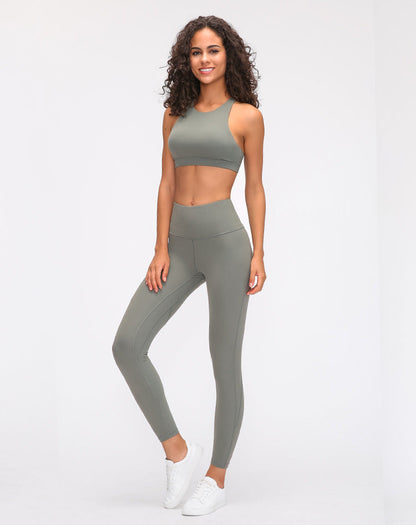 In Spring The New Sports Bra Women'S Cross-Beautiful Back Gathers And Runs Yoga Fitness Bra