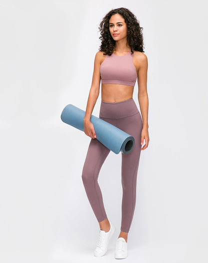 In Spring The New Sports Bra Women'S Cross-Beautiful Back Gathers And Runs Yoga Fitness Bra
