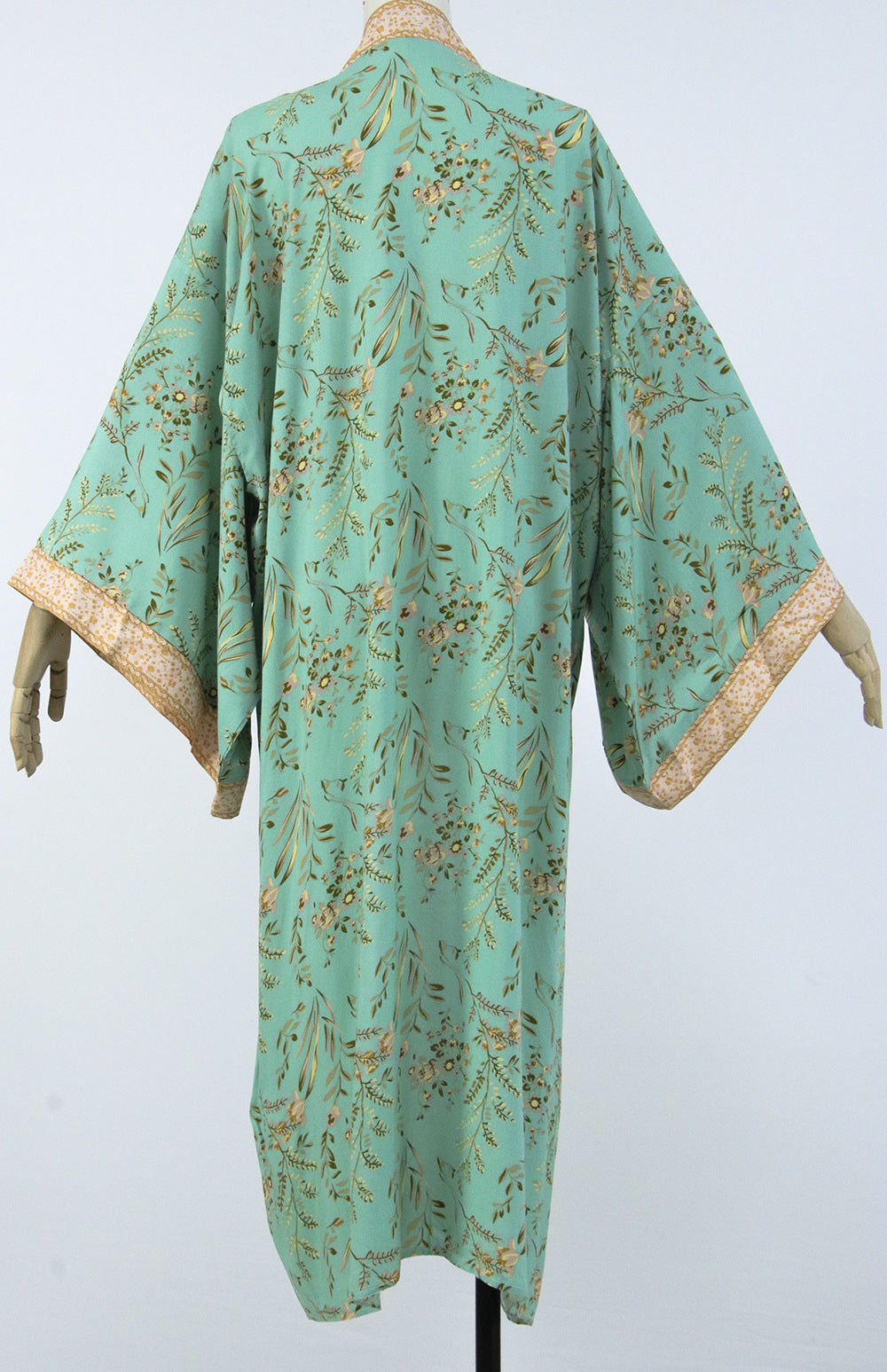 Bohemian Beach Vacation Print Sunscreen Cardigan With Shawl