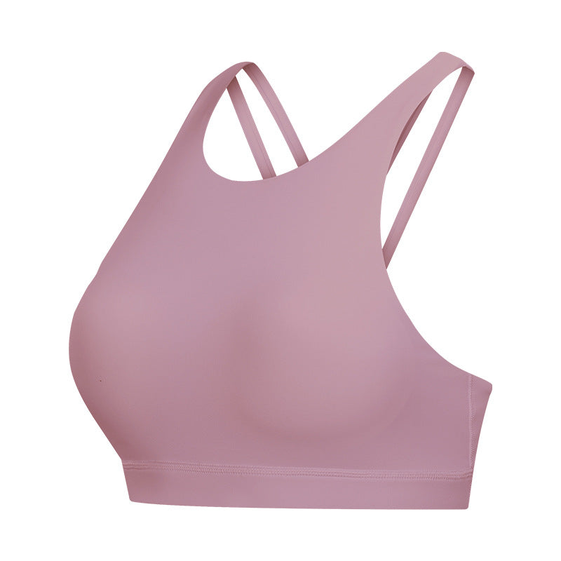 In Spring The New Sports Bra Women'S Cross-Beautiful Back Gathers And Runs Yoga Fitness Bra