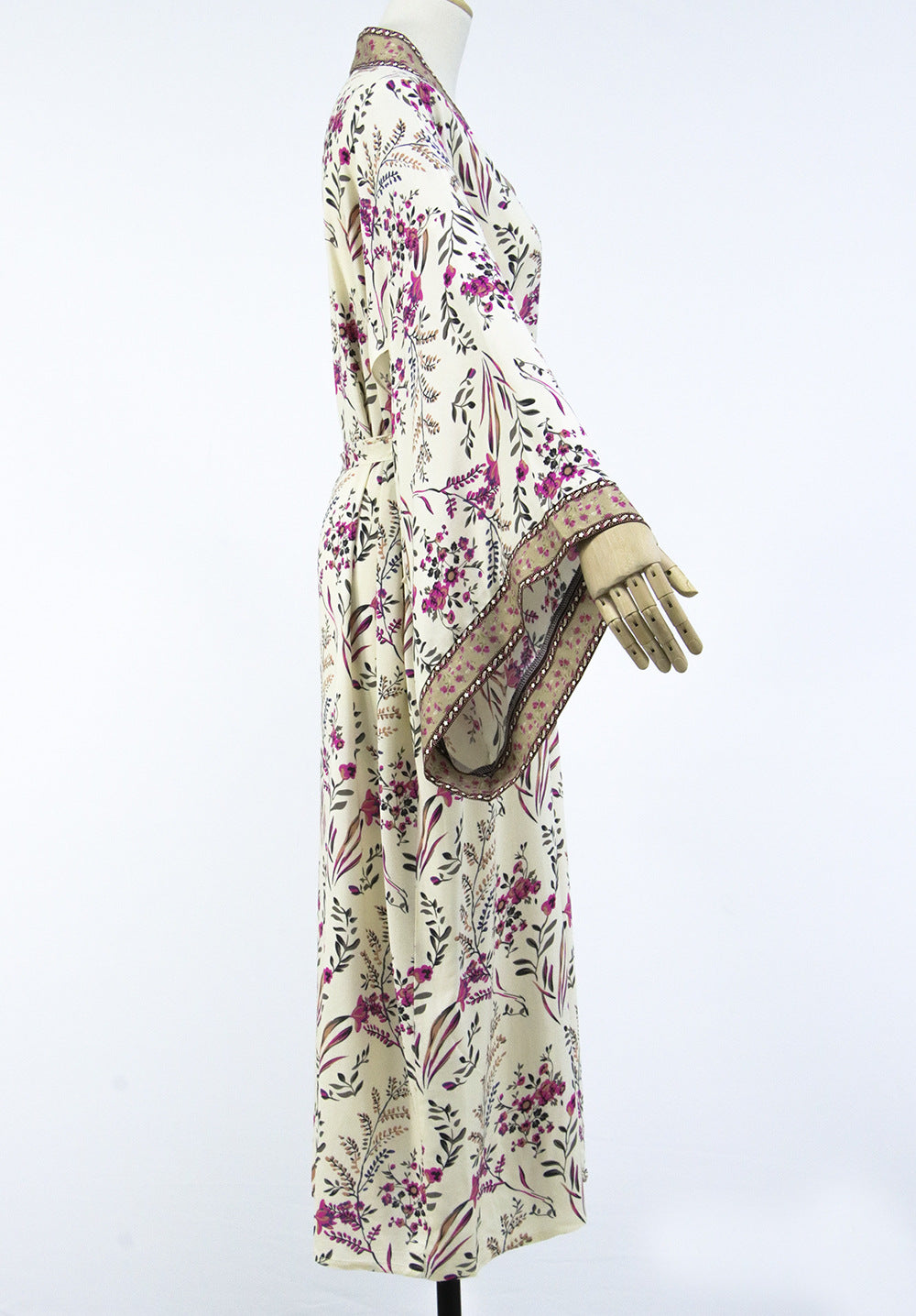 Bohemian Beach Vacation Print Sunscreen Cardigan With Shawl