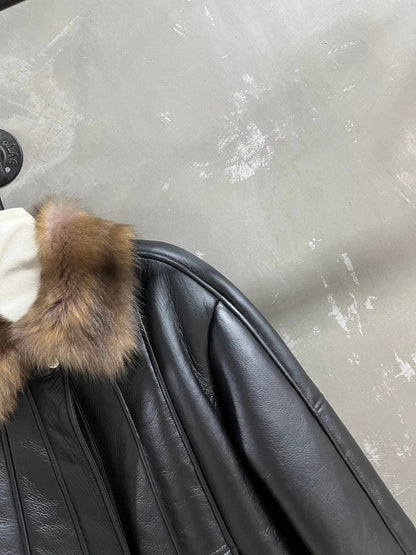 YSL 25S LEATHER JACKET STYLE 143