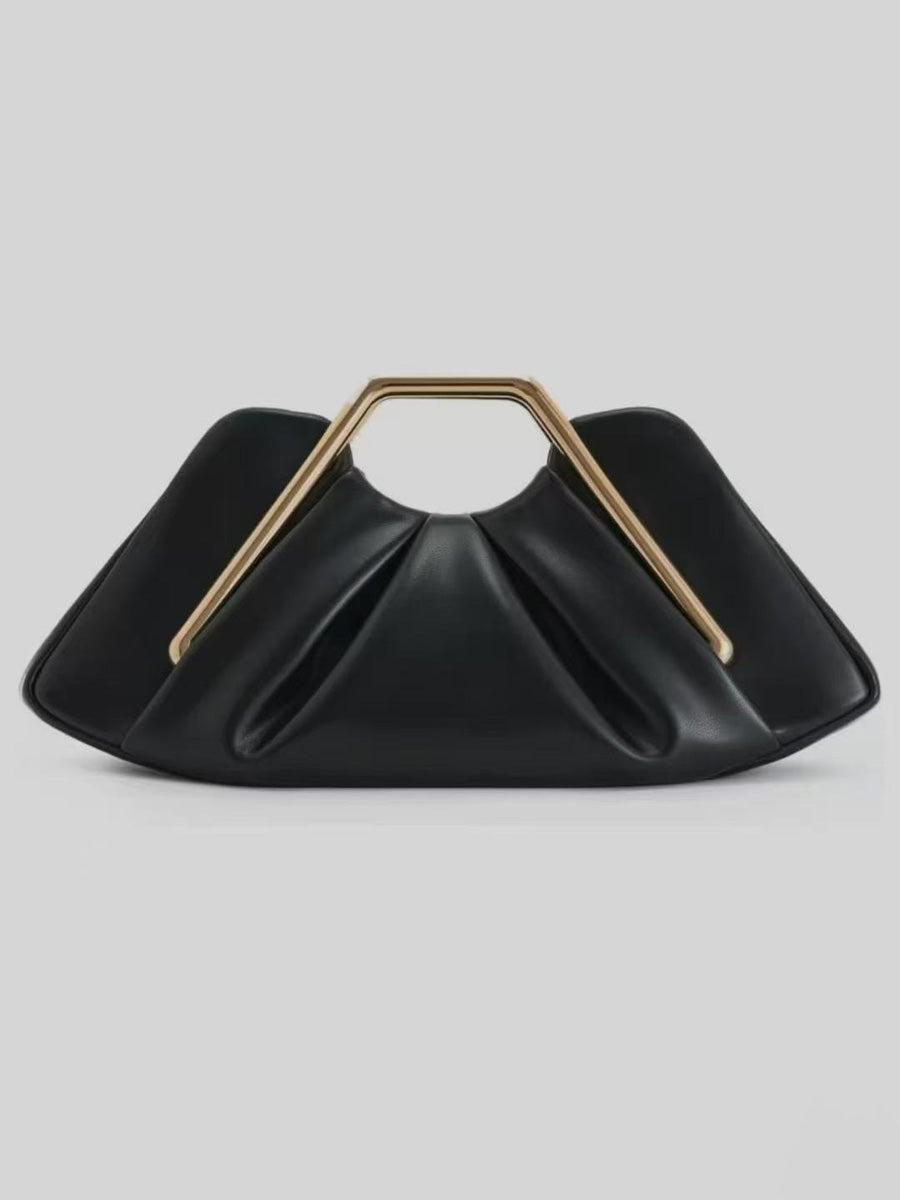 Brielle Unique Ruched Cloud Bag