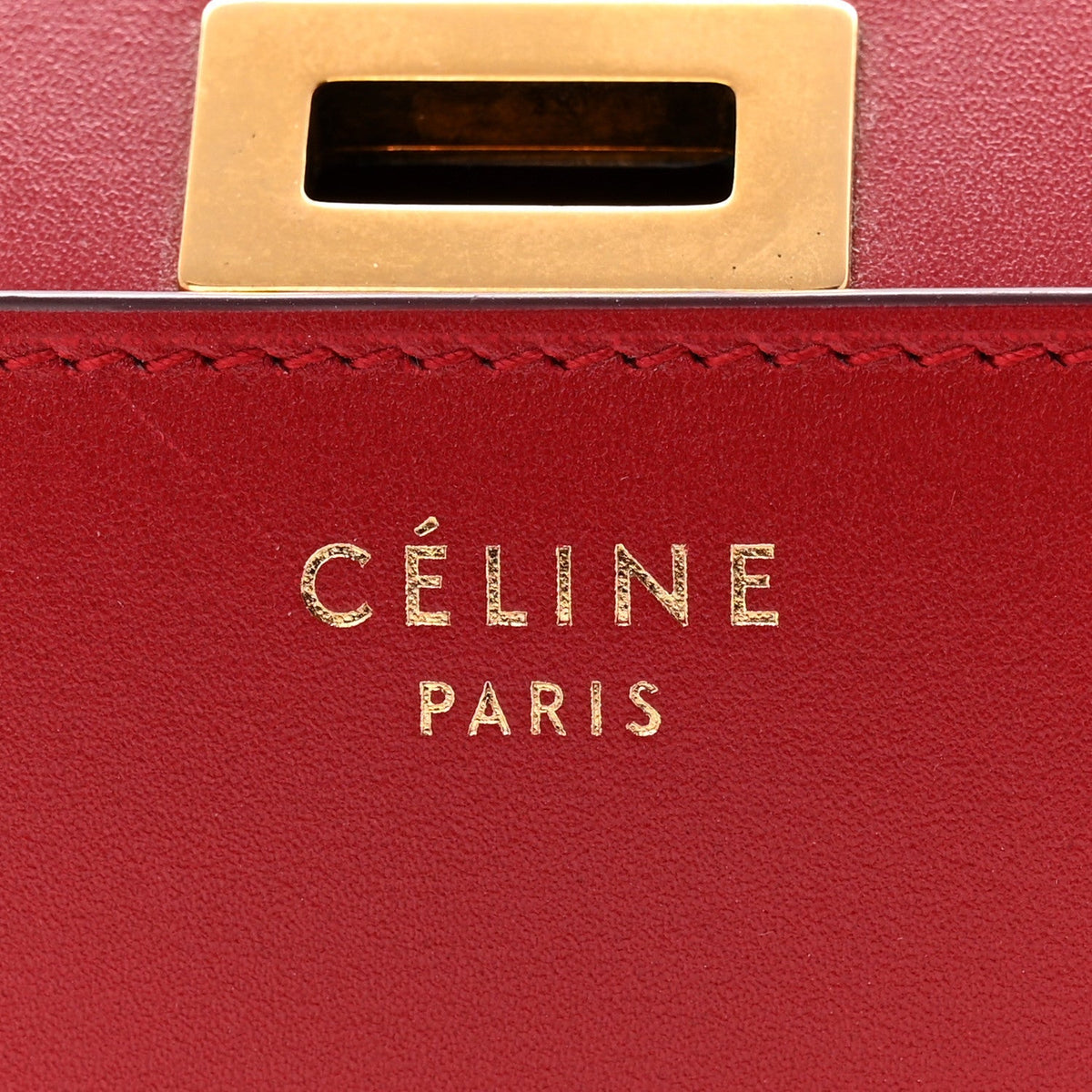 Box Calfskin Medium Classic Box Flap Bag Red