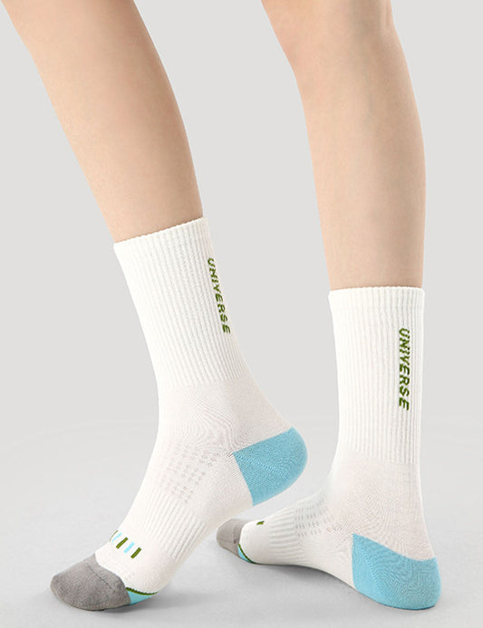 Simple Casual Sports Crew Socks