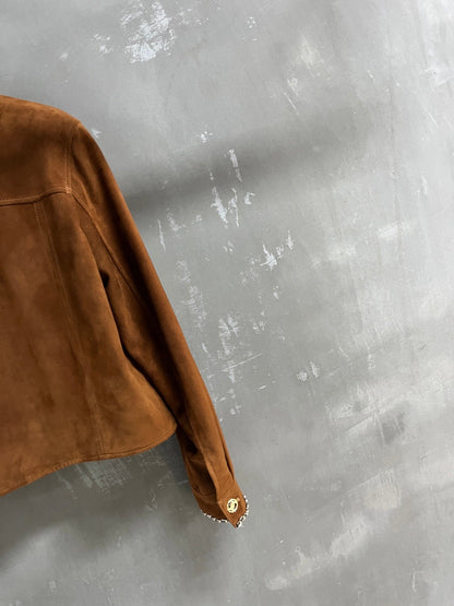 CC 25 Chain Jacket Blend Tan Cashmere