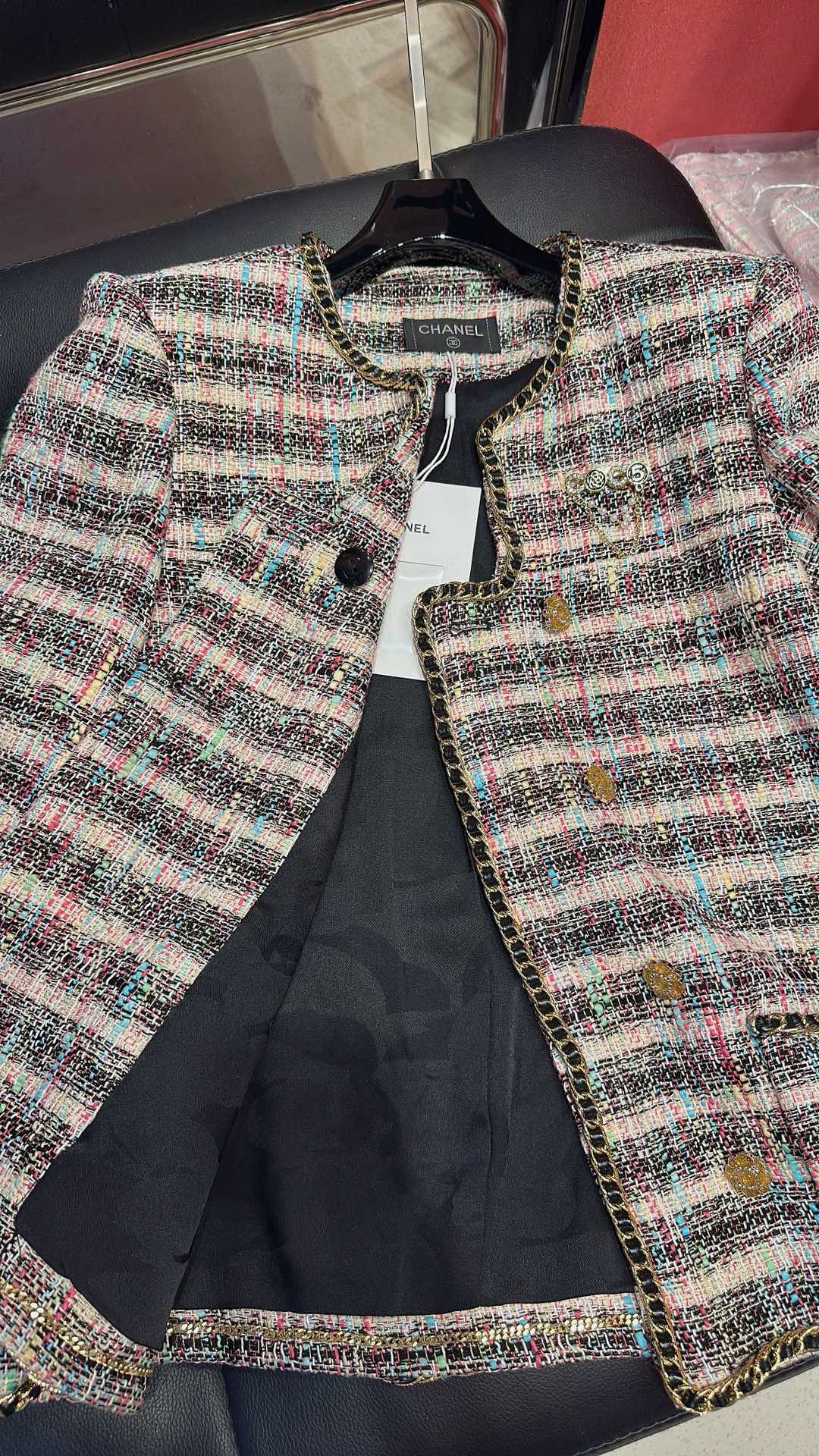 CC Chain Jacket Colorful Cotton