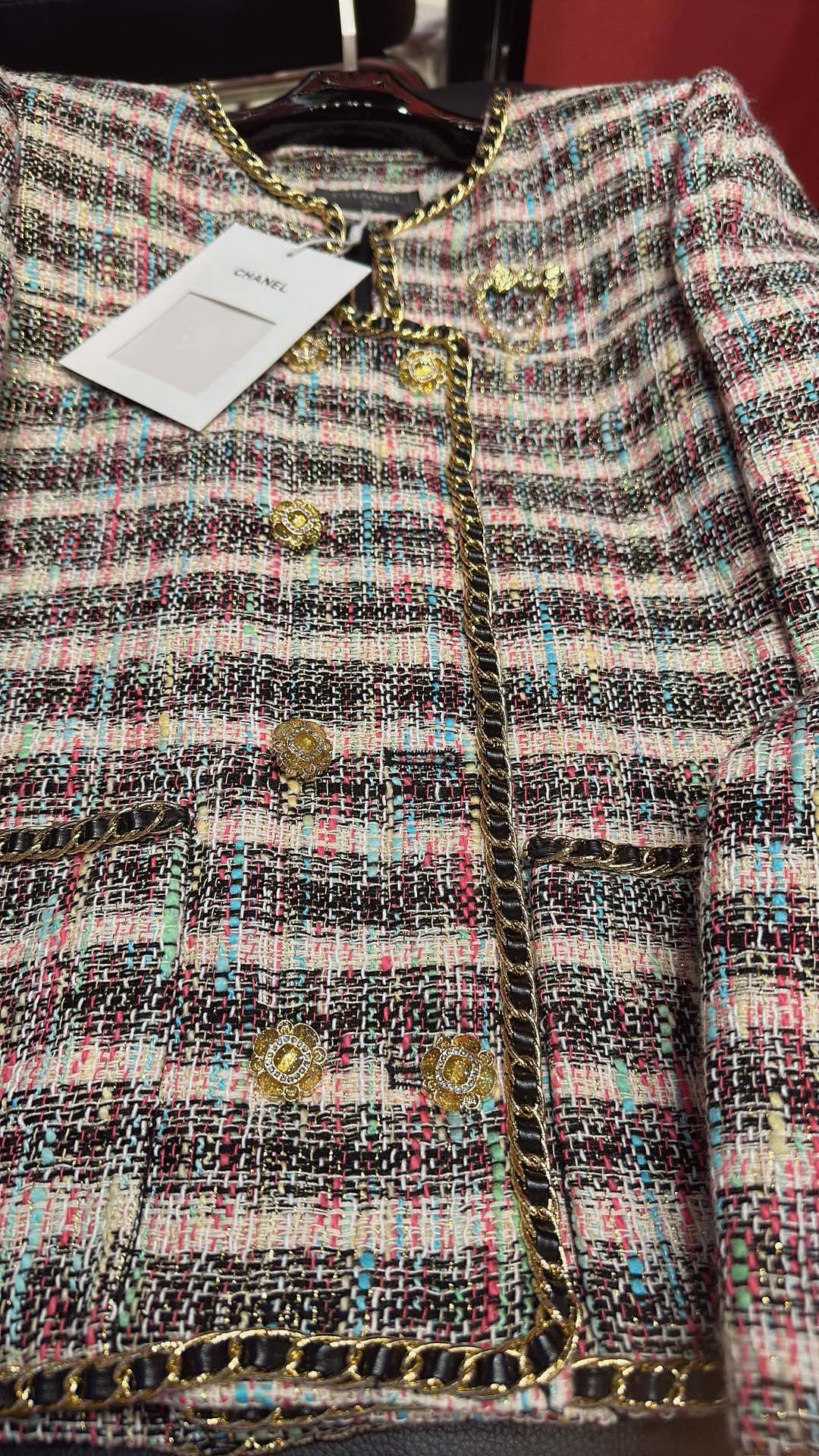 CC Chain Jacket Colorful Cotton
