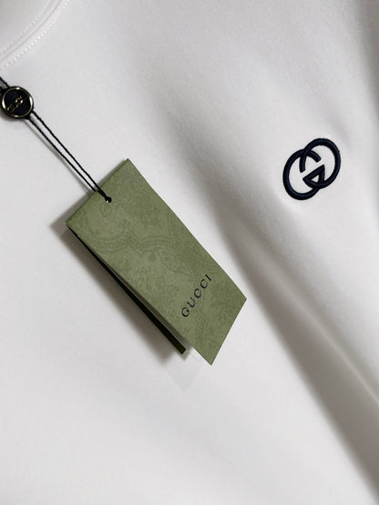 Gucci 25 Long-Sleeved T-shirt White Cotton 108754