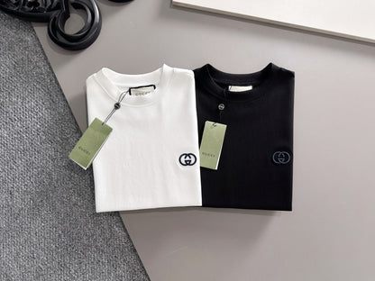 Gucci 25 Long-Sleeved T-shirt Black Cotton 108753