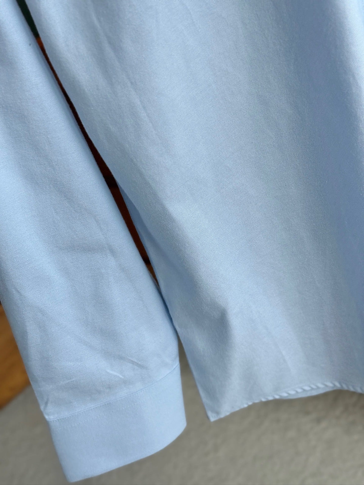 Gucci 25Ss Business Shirt 100s Double-Ply Premium Oxford Fabric Light Blue 108566