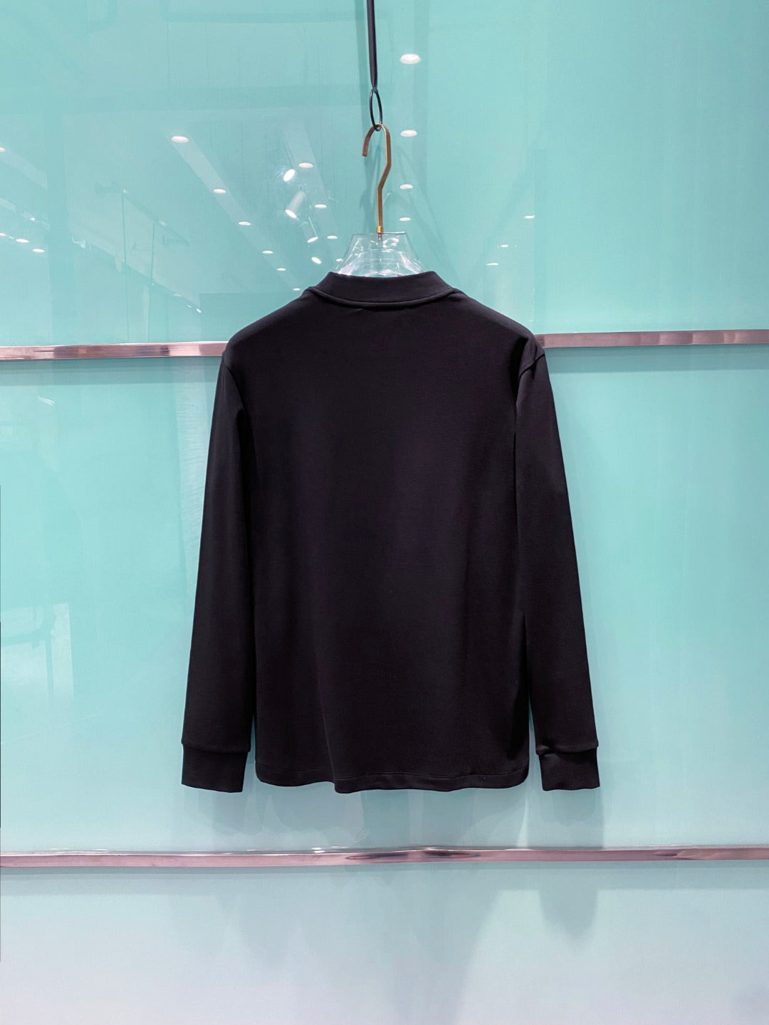 Gucci 25 Velvet Micro-Plush Half-Turtleneck Bottoming Shirt 106330