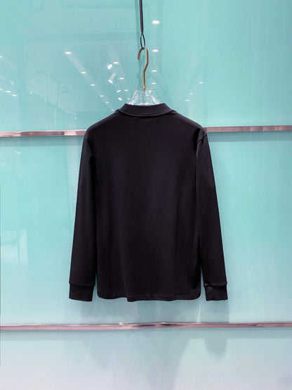 Gucci 25 Velvet Micro-Plush Half-Turtleneck Bottoming Shirt 106330