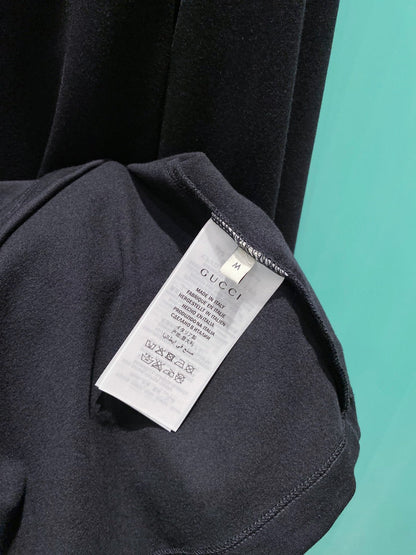 Gucci 25 Velvet Micro-Plush Half-Turtleneck Bottoming Shirt 106330