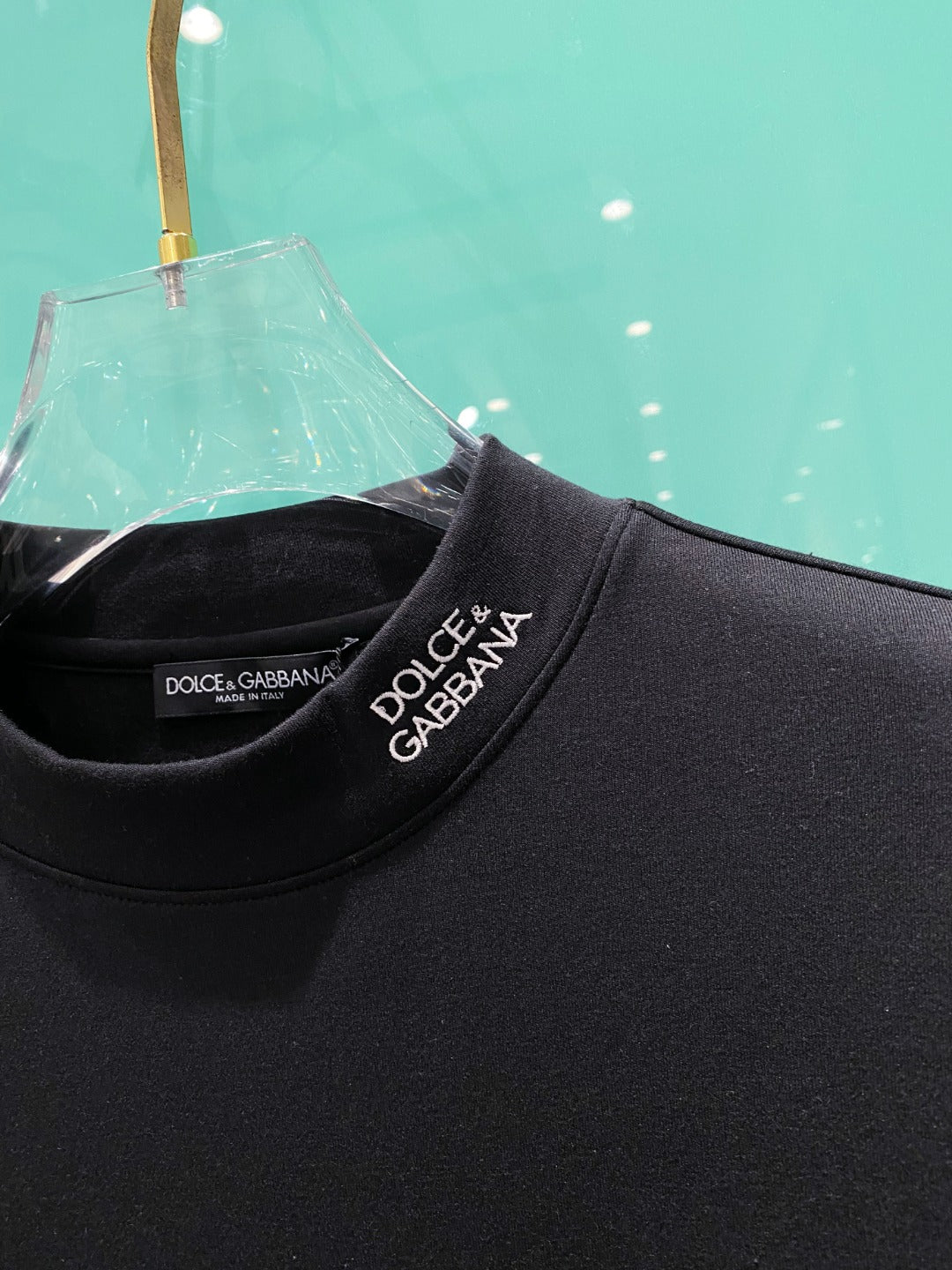 Gucci 25 Velvet Micro-Plush Half-Turtleneck Bottoming Shirt 106327