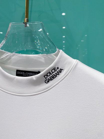 Gucci 25 Velvet Micro-Plush Half-Turtleneck Bottoming Shirt 106326