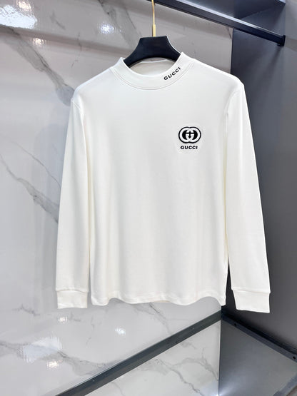 Gucci 25Ss Round-neck long-sleeved T-shirt 104509