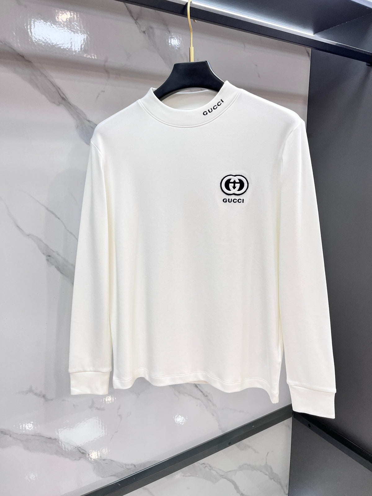 Gucci 25Ss Round-neck long-sleeved T-shirt 104509