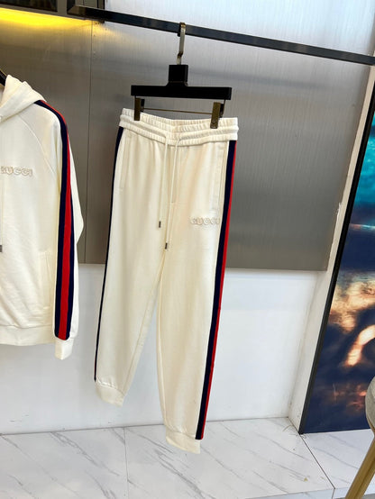 Gucci 25 Hooded Zip-up Jacket and Cuffed Trousers Suit 104022