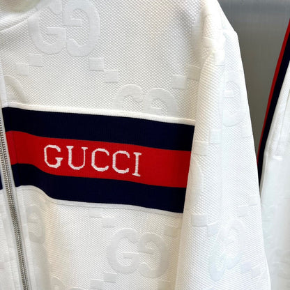 Gucci 25 Sport Hooded Zip-up Jacket and Trousers Suit 103968