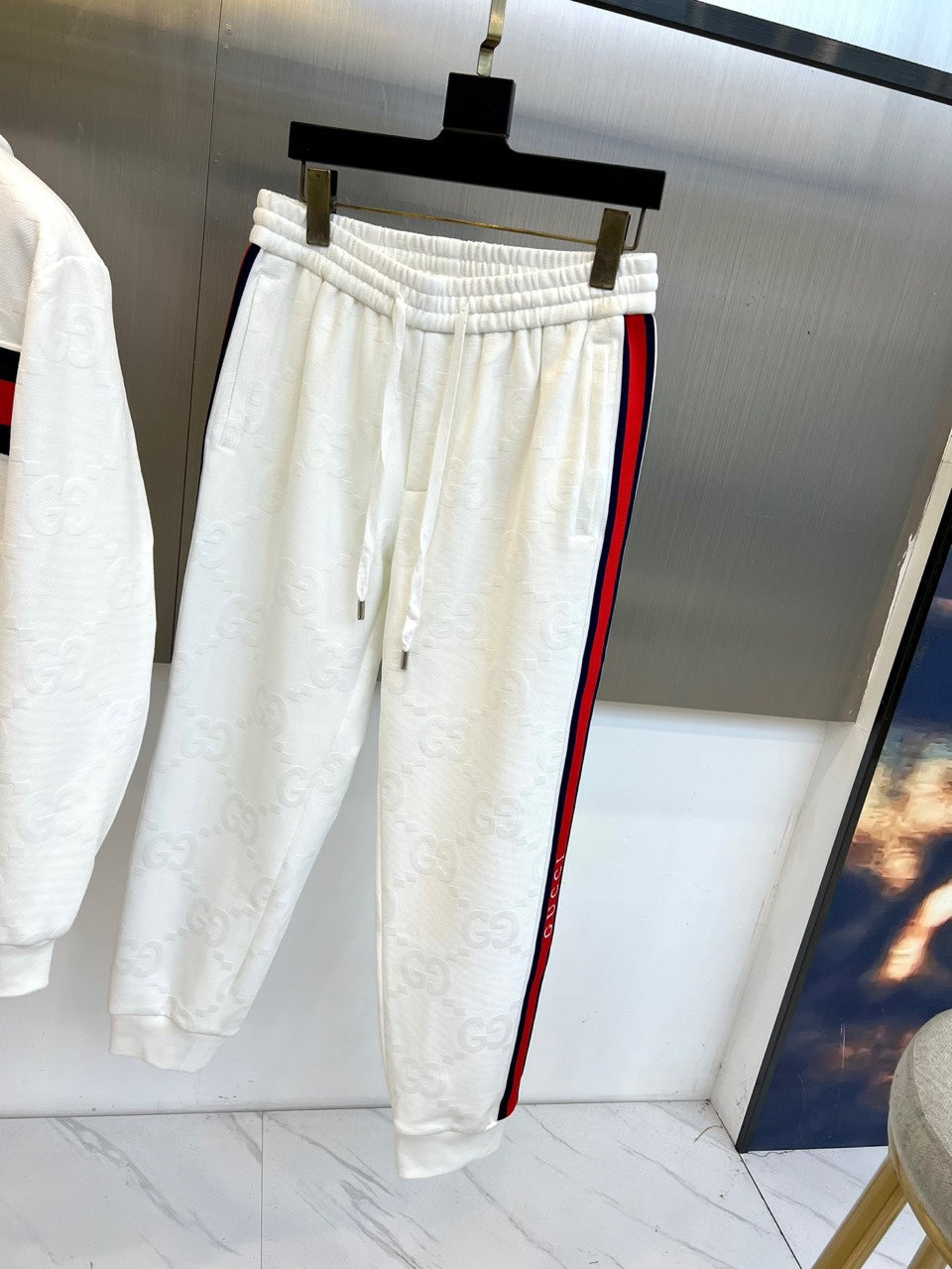 Gucci 25 Sport Hooded Zip-up Jacket and Trousers Suit 103968