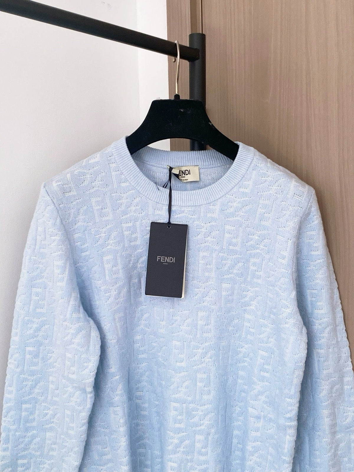 Fendi 25SS Monogram Long Sleeves Sweater
