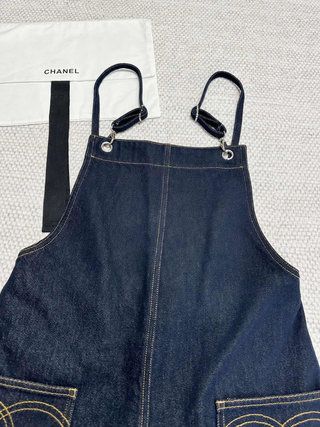 CC 25 Overalls Blue Denim Cotton