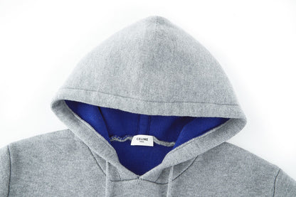 LOEWE Arc de Triomphe Jacquard Logo Knit Hoodie 331216