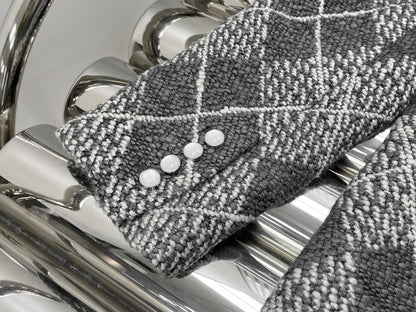 LV 26 Wool Tweed Knit Coat