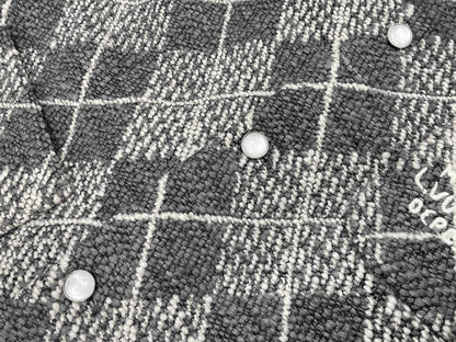LV 26 Wool Tweed Knit Coat