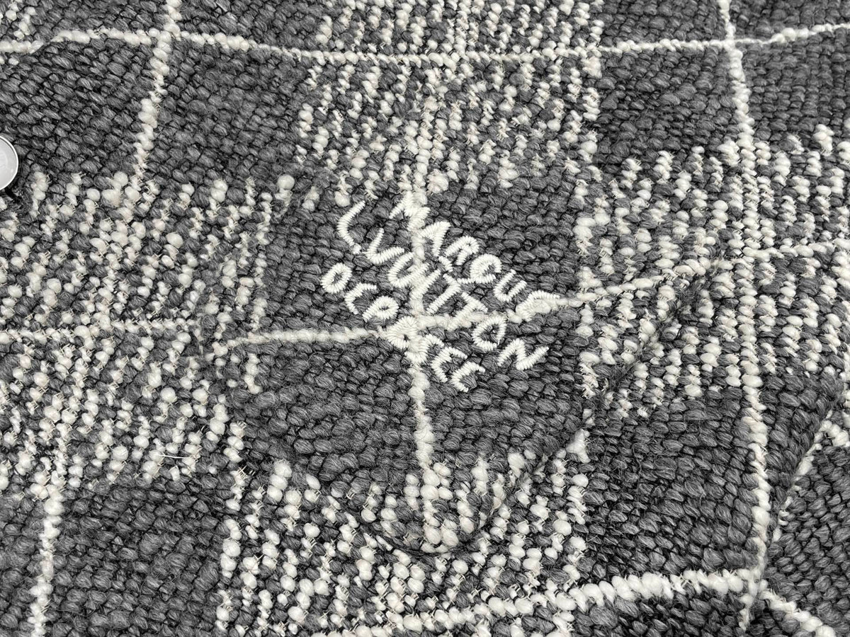 LV 26 Wool Tweed Knit Coat