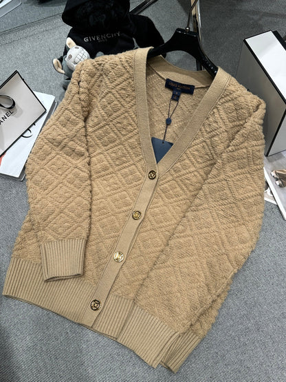 LV 26 Wool Knit Cardigan 800128