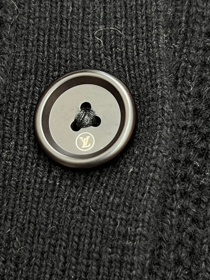 LV Color-blocked Knit Cardigan 799835