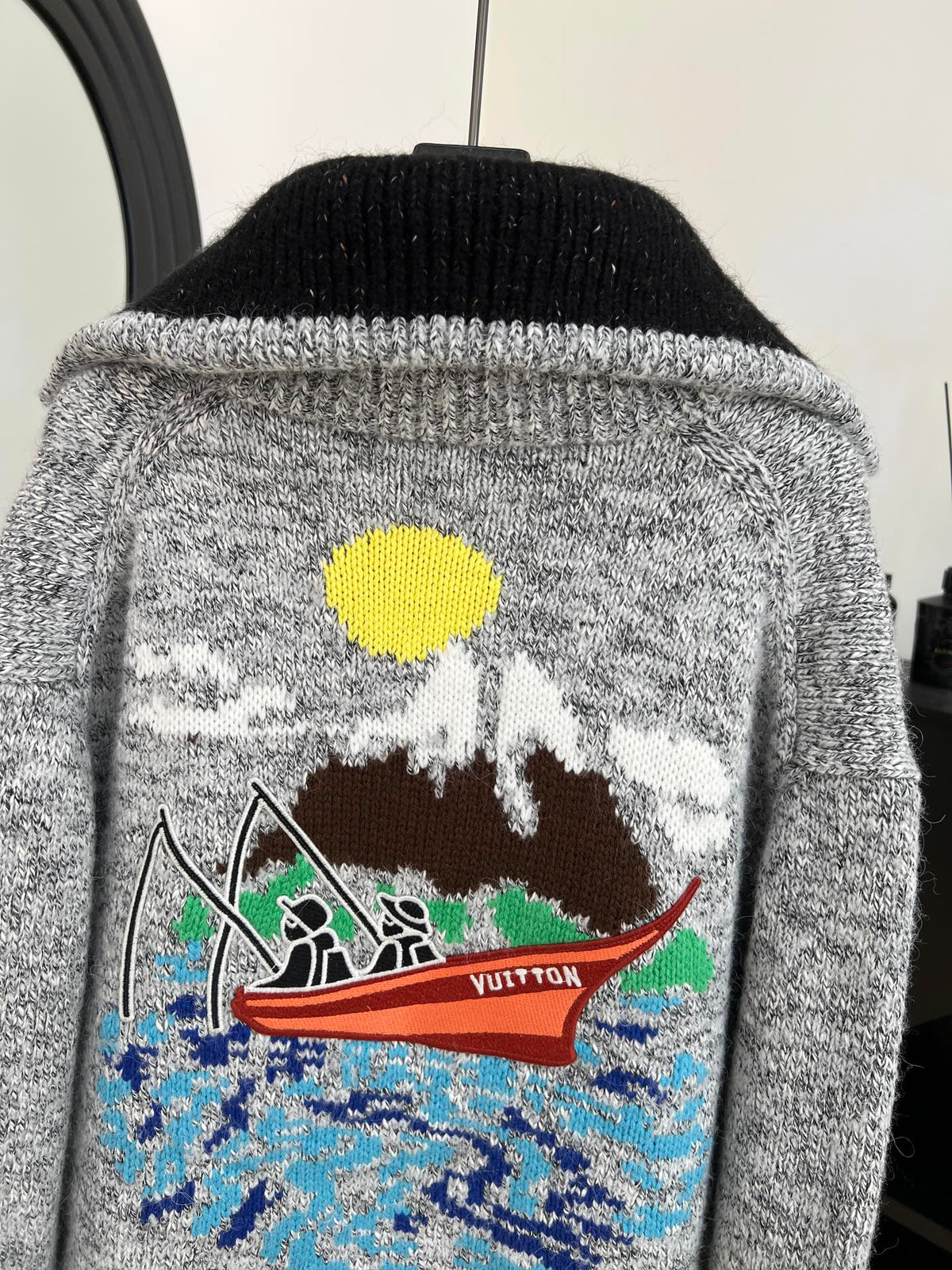 LV x Nigo Collaboration Knit Cardigan 799787